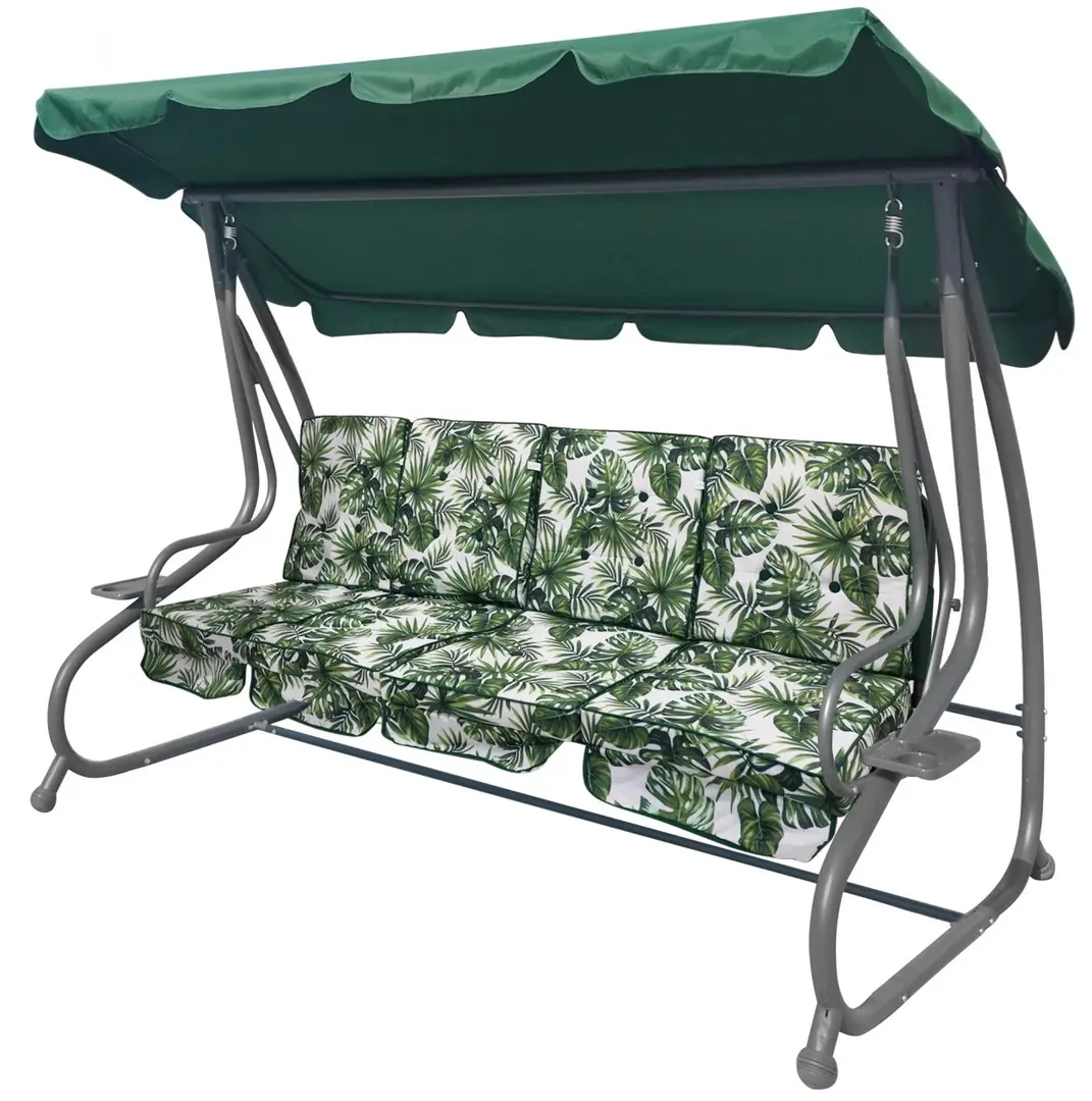 Скамья-качели с тентом Ramiz 8078 (Green) - 2