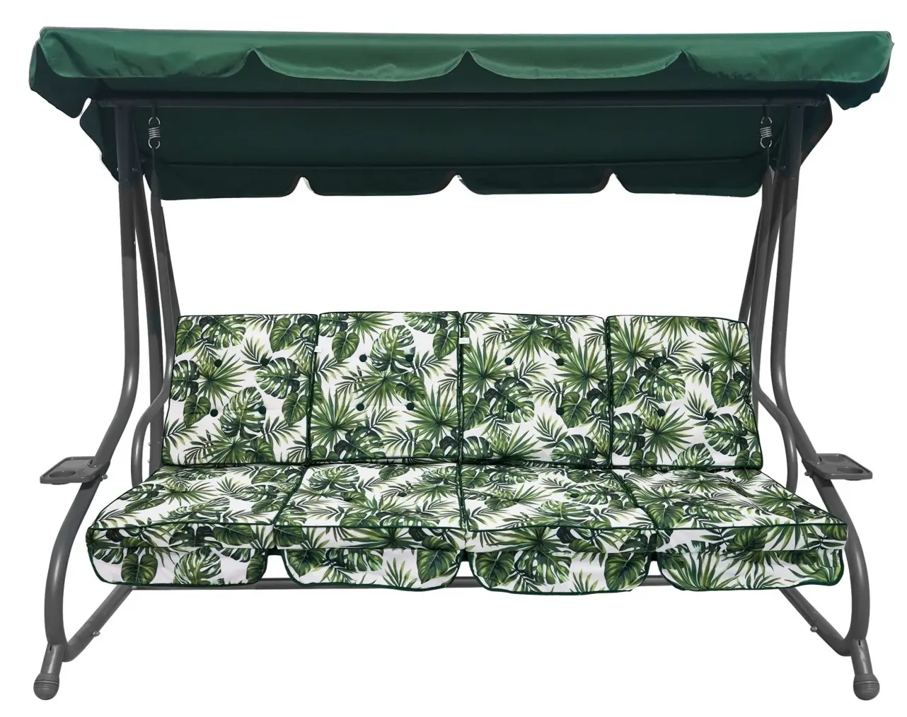 Скамья-качели с тентом Ramiz 8078 (Green) - 3