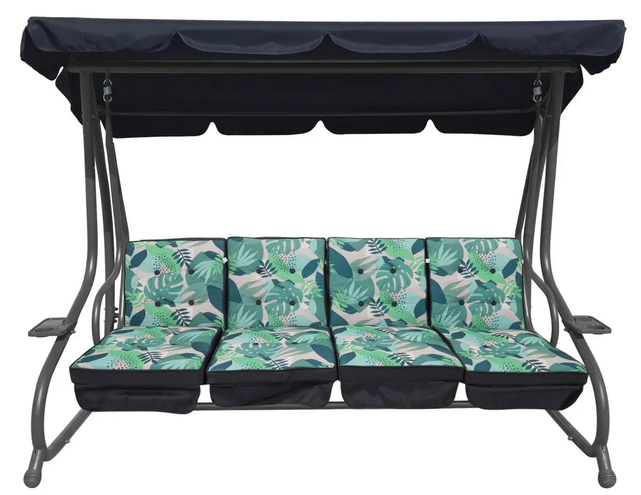 Scaun balansoar Ramiz 8078 (Monstera Leaves)