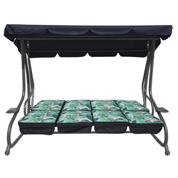 Scaun balansoar Ramiz 8078 (Monstera Leaves) Thumb