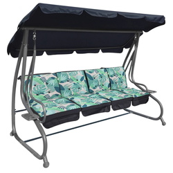 Scaun balansoar Ramiz 8078 (Monstera Leaves) Thumb