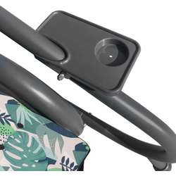 Scaun balansoar Ramiz 8078 (Monstera Leaves) Thumb