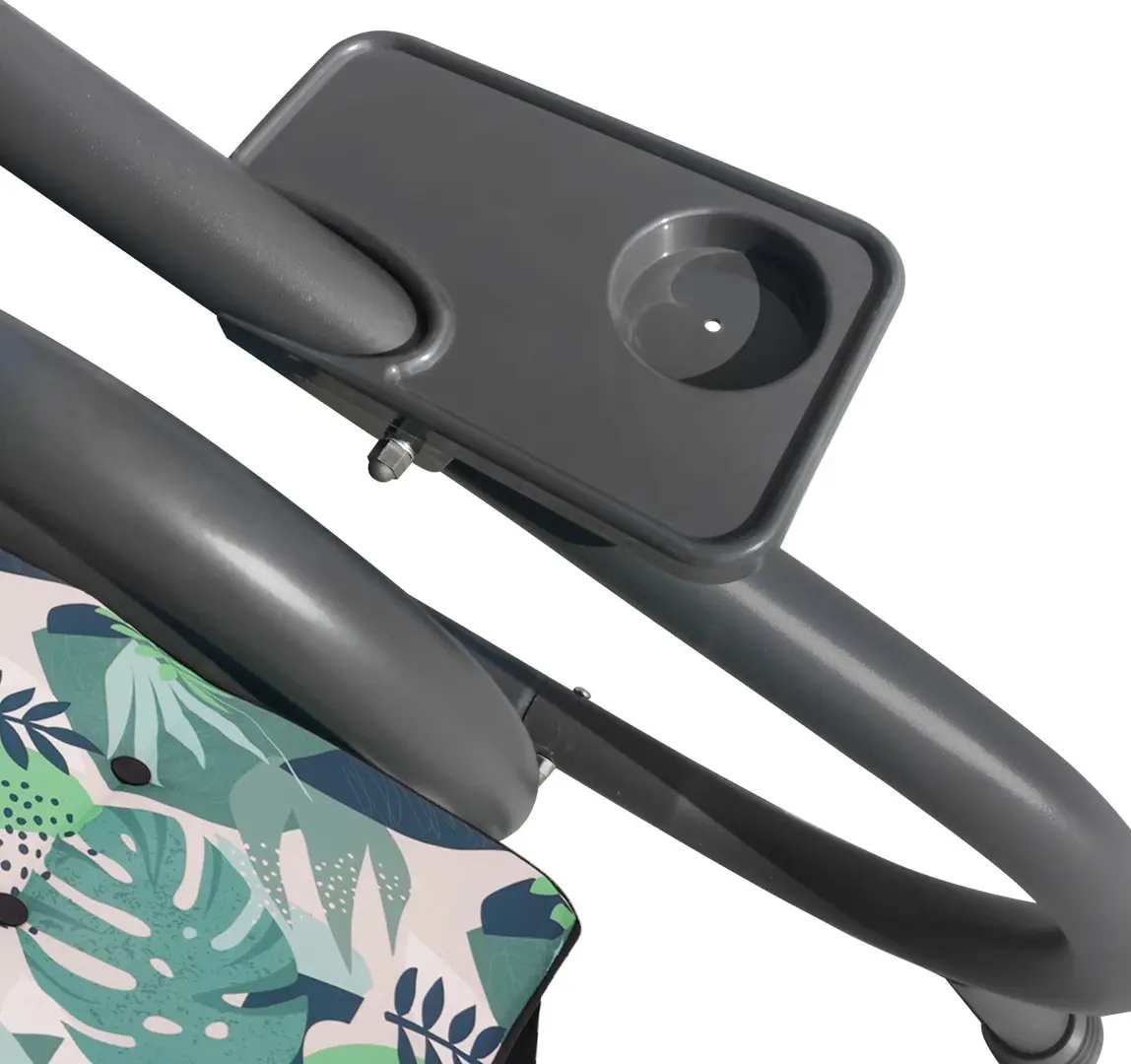 Scaun balansoar Ramiz 8078 (Monstera Leaves)