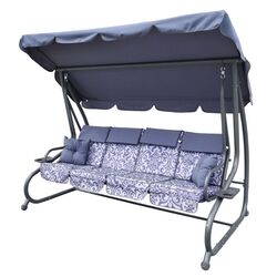 Скамья-качели с тентом Ramiz 8078 SZ (Grey) Thumb