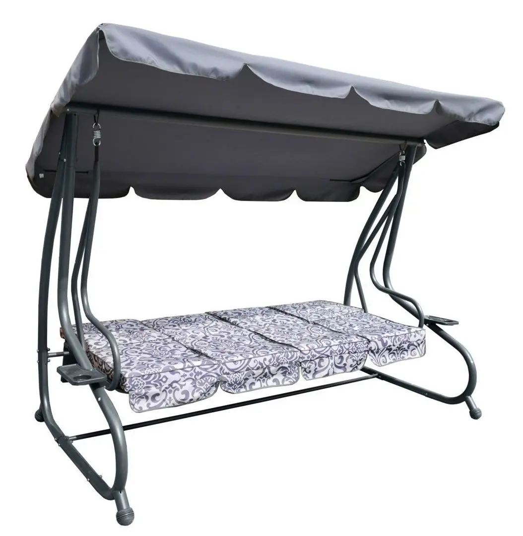 Скамья-качели с тентом Ramiz 8078 SZ (Grey)