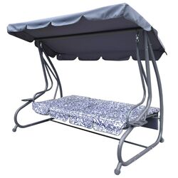 Скамья-качели с тентом Ramiz 8078 SZ (Grey) Thumb