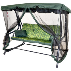 Садовые качели Saska Garden Lena 1067100 (Green)