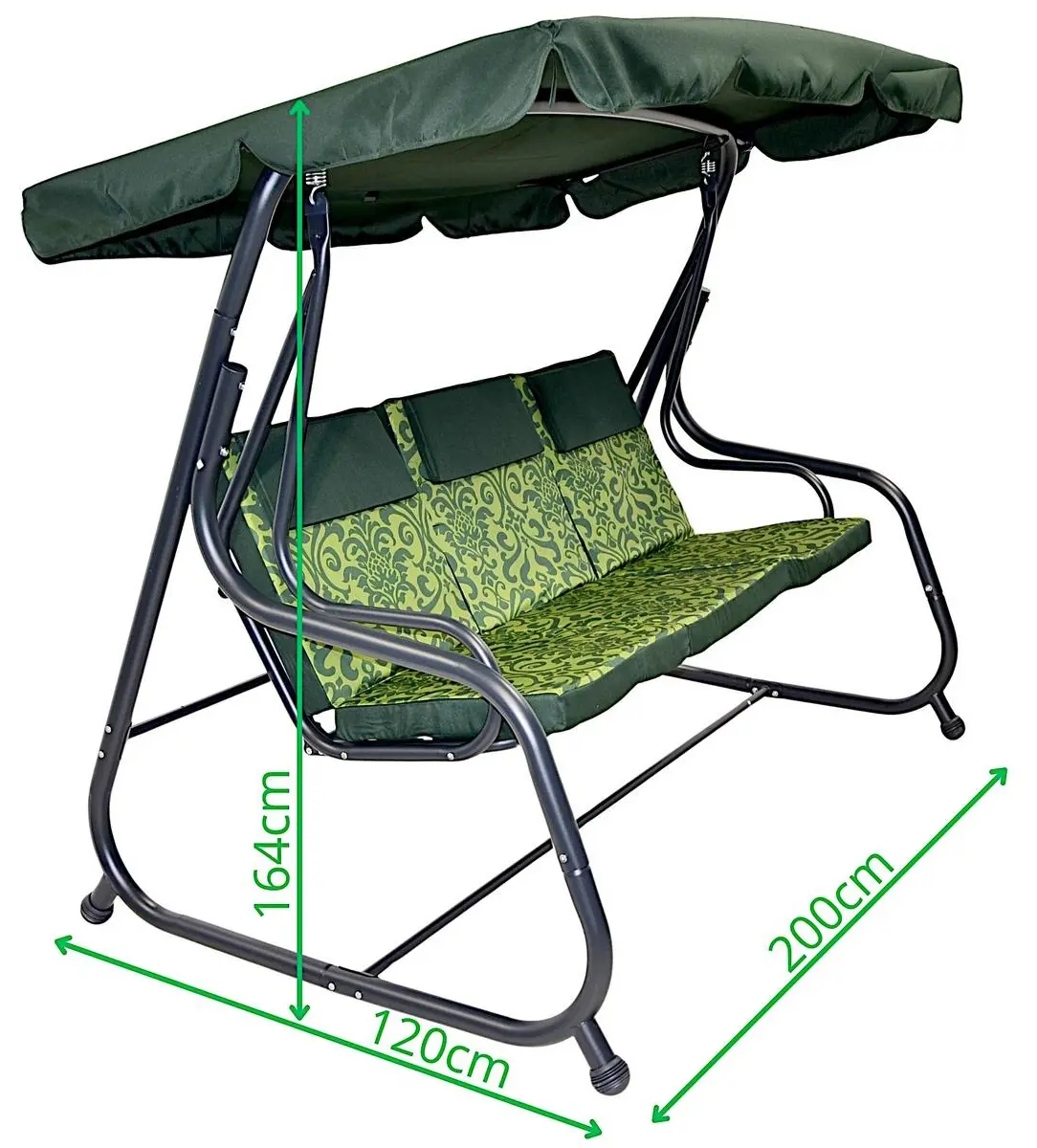 Leagan de gradina Saska Garden Lena 1067100 (Green) - 8