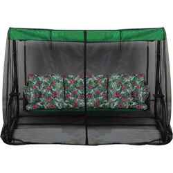 Scaun balansoar Saska Garden Matylda (Green/Multicolor) Thumb