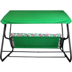 Scaun balansoar Saska Garden Matylda (Green/Multicolor) Thumb