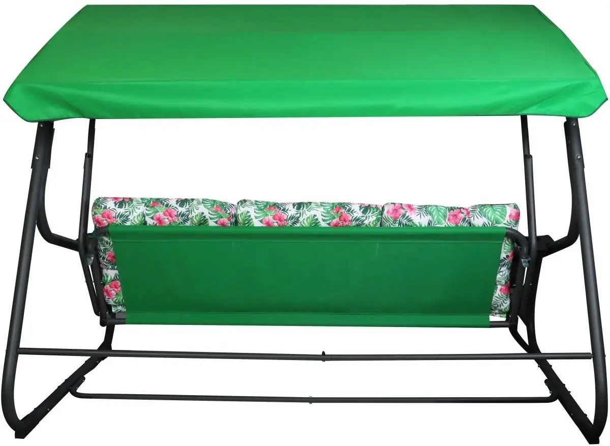 Scaun balansoar Saska Garden Matylda (Green/Multicolor)