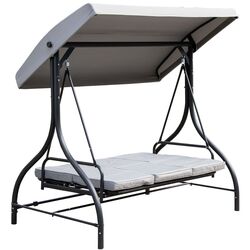 Scaun balansoar Saska Garden Nina (Grey) Thumb