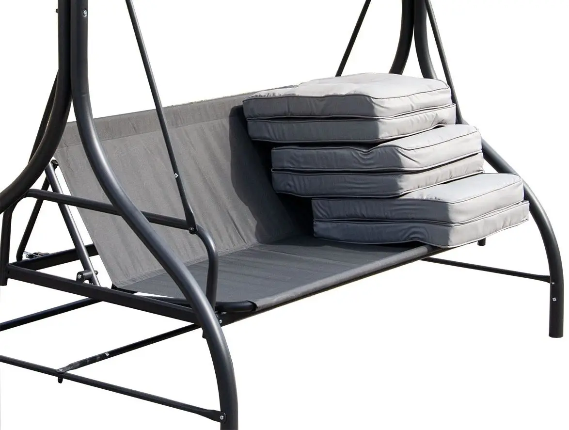 Scaun balansoar Saska Garden Nina (Grey)