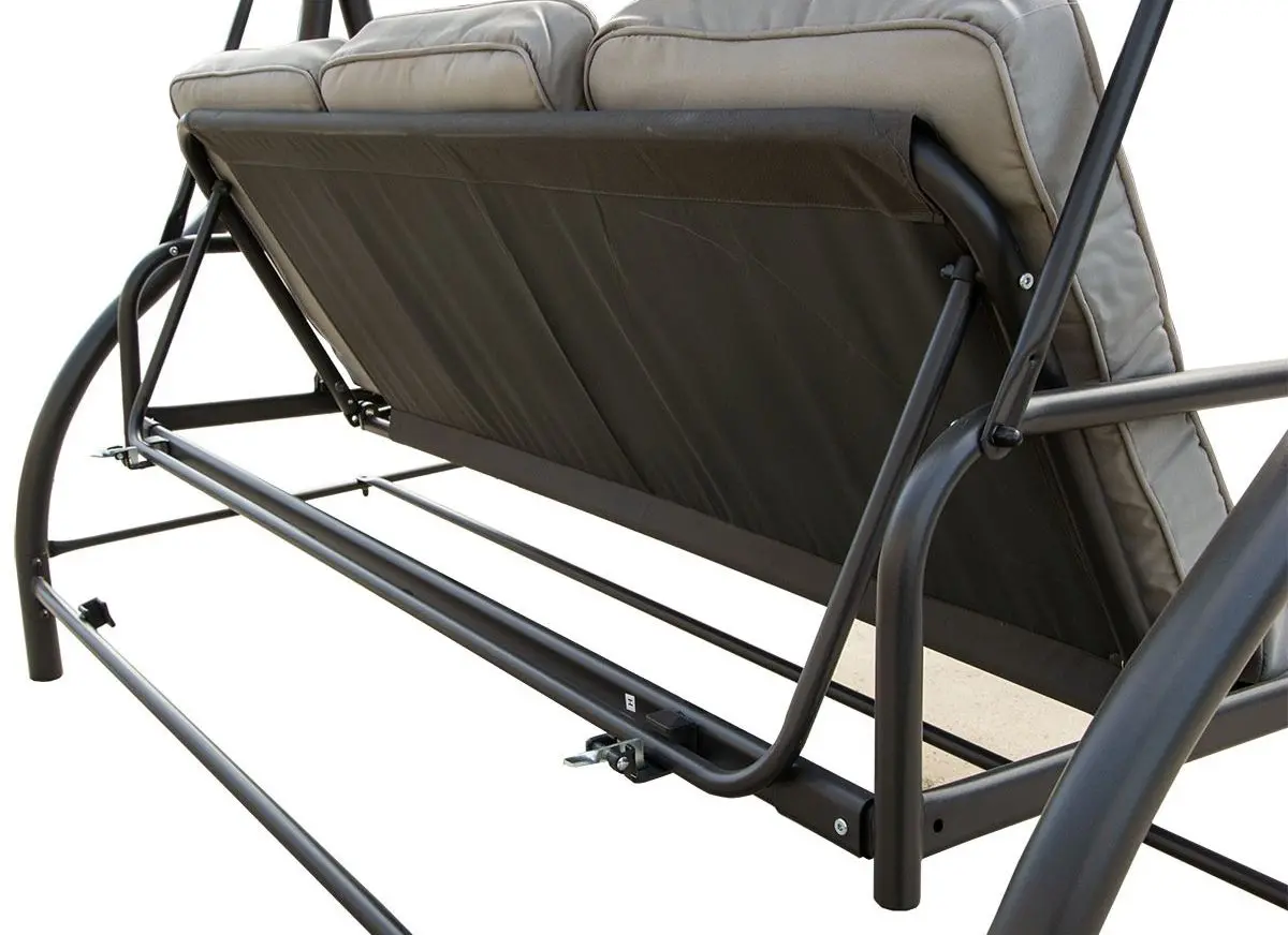 Scaun balansoar Saska Garden Nina (Grey)