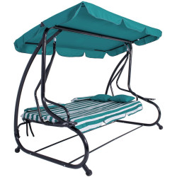 Leagan de gradina Springos GS0024 (Blue/White) Thumb