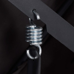 Leagan de gradina Springos GS0026 cu plasa antimosciti (Dark Gray) Thumb