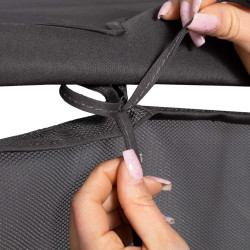 Leagan de gradina Springos GS0026 cu plasa antimosciti (Dark Gray) Thumb