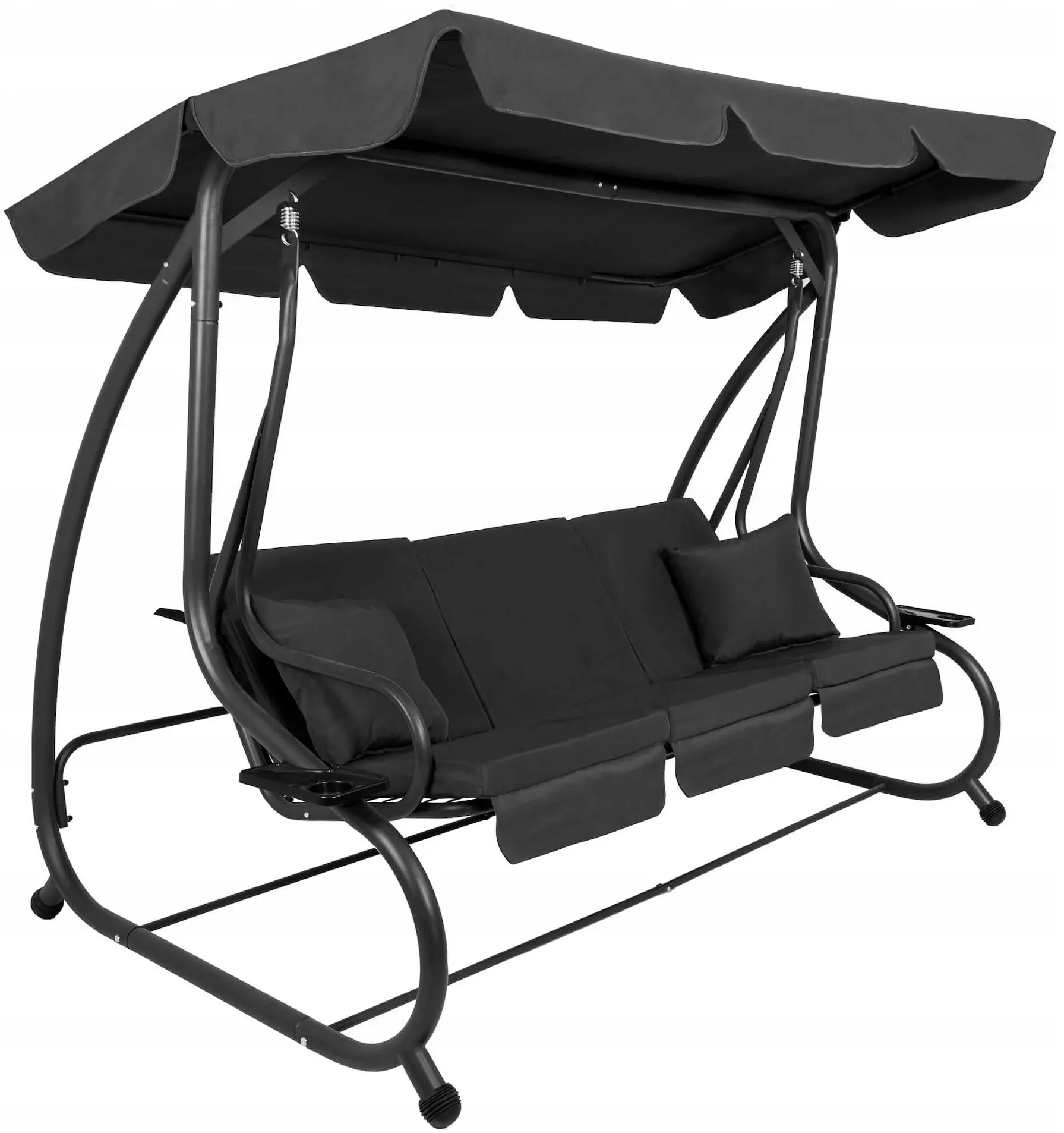 Leagan de gradina Springos GS0026 cu plasa antimosciti (Dark Gray) - 6