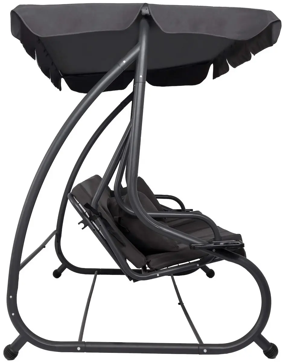 Leagan de gradina Springos GS0026 cu plasa antimosciti (Dark Gray) - 8