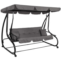 Садовые качели Springos Linda GS0003 (Gray) Thumb