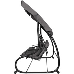 Садовые качели Springos Linda GS0003 (Gray) Thumb