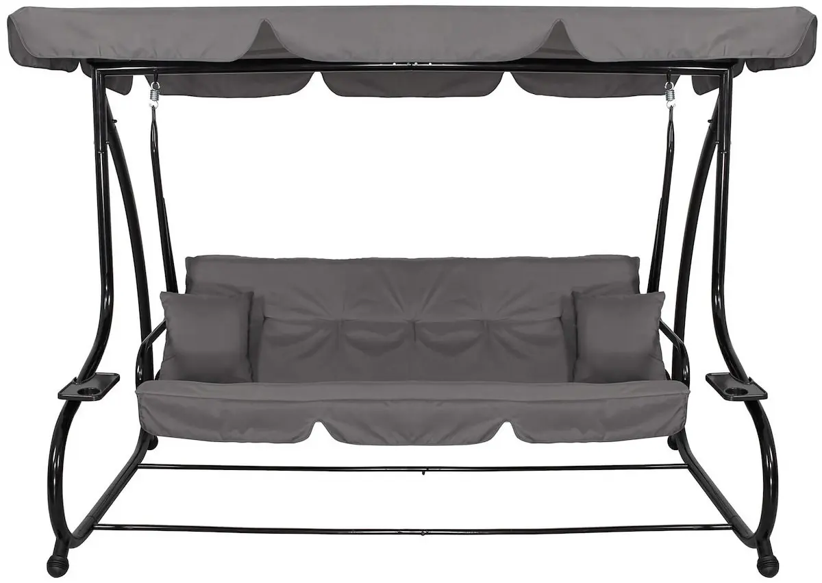 Садовые качели Springos Linda GS0003 (Gray) - 9