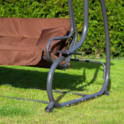 Садовые качели Springos Linda GS0004 (Brown) Thumb