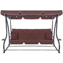 Садовые качели Springos Linda GS0004 (Brown) Thumb