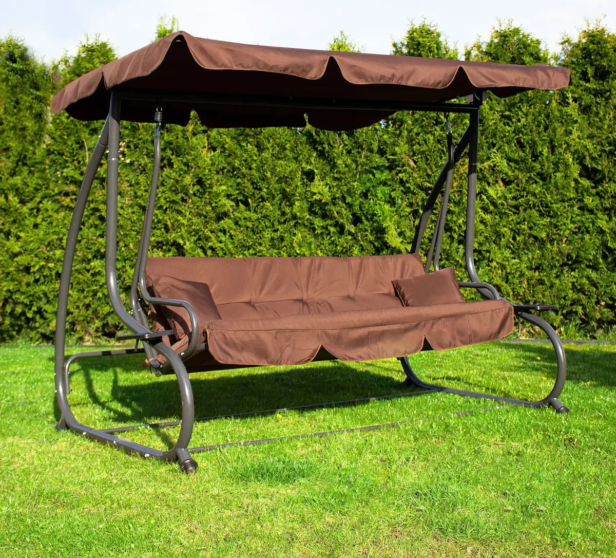 Садовые качели Springos Linda GS0004 (Brown)