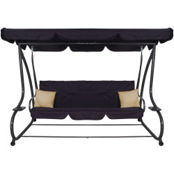 Садовые качели Springos Linda GS0016 (Black) Thumb