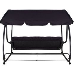 Садовые качели Springos Linda GS0016 (Black) Thumb