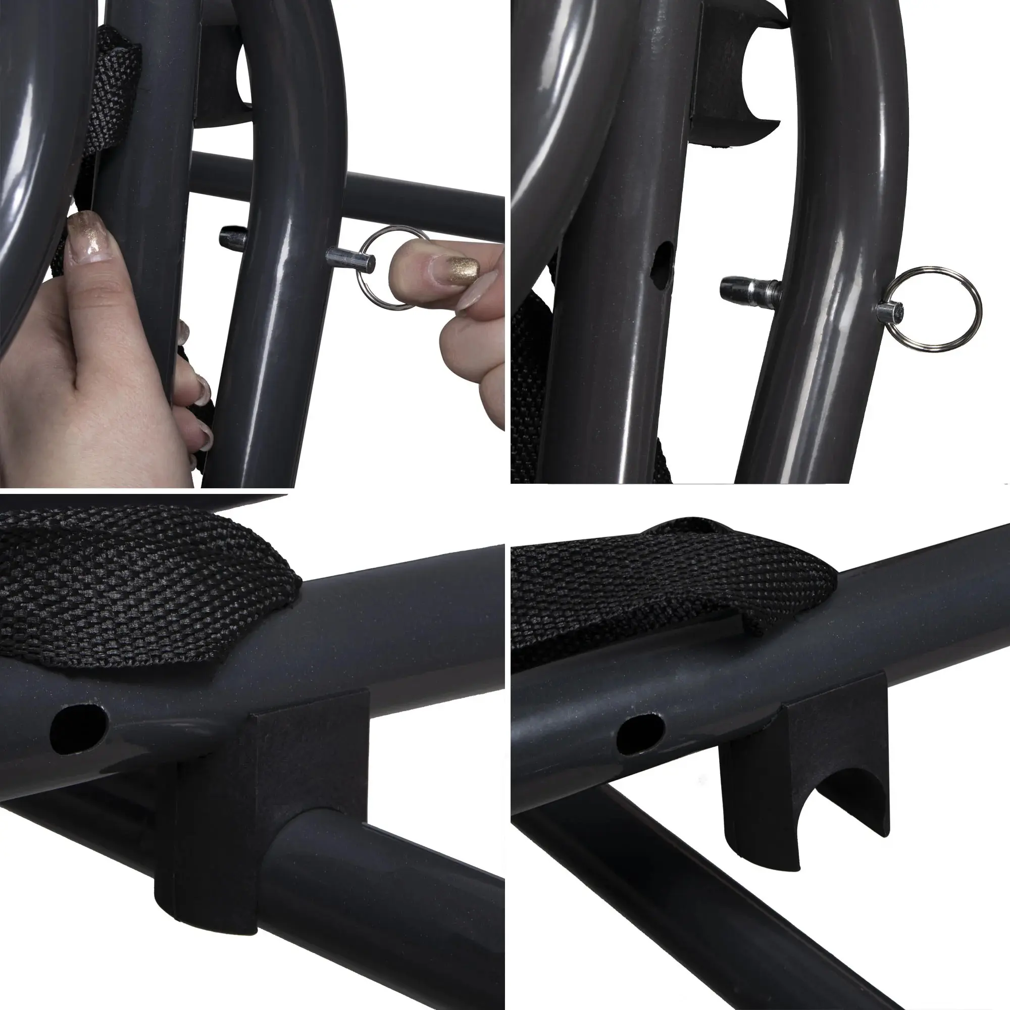 Садовые качели Springos Linda GS0016 (Black) - 6