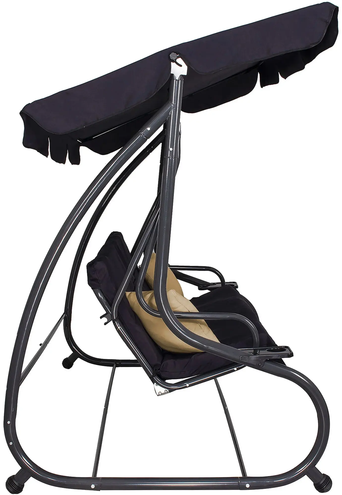 Садовые качели Springos Linda GS0016 (Black) - 8