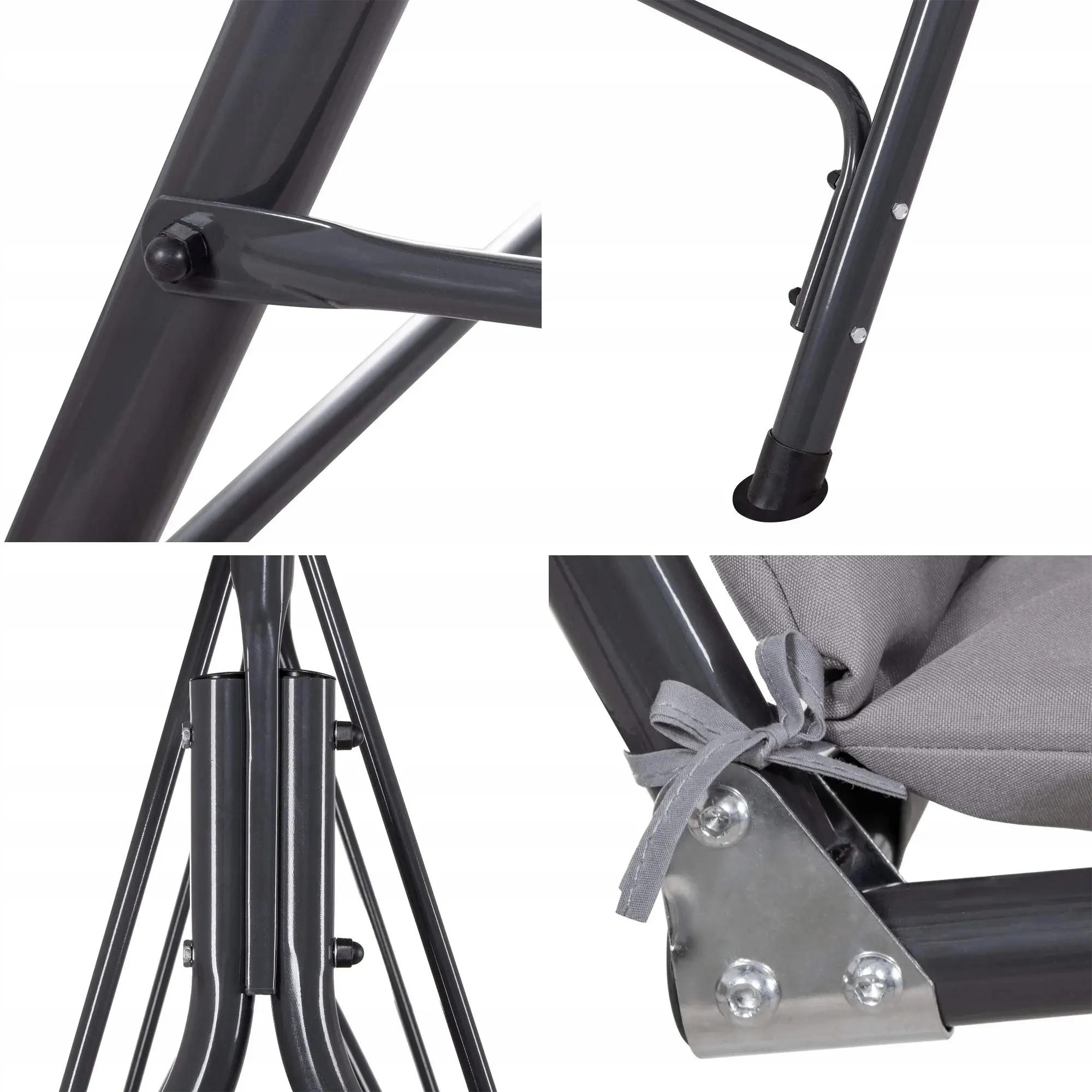 Садовые качели Springos Luna GS0013 (Gray) - 8