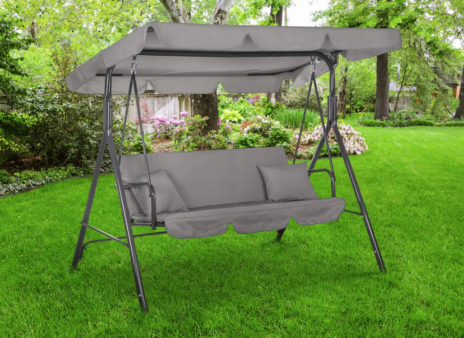 Садовые качели Springos Luna GS0013 (Gray)