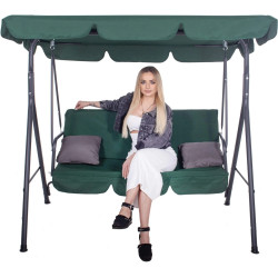 Садовые качели Springos Luna GS0029 (Green) Thumb