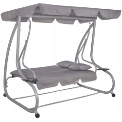 Садовые качели Springos Venezia GS0015 (Gray) Thumb