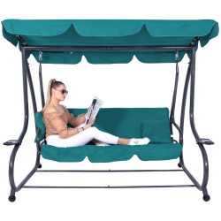 Садовые качели Springos Venezia GS0020 (Turquoise) Thumb