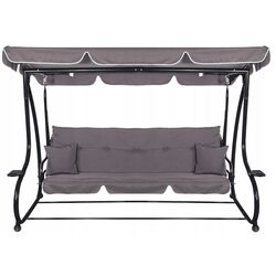 Скамья-качели с тентом Springos Linda GS0003 (Grey) Thumb