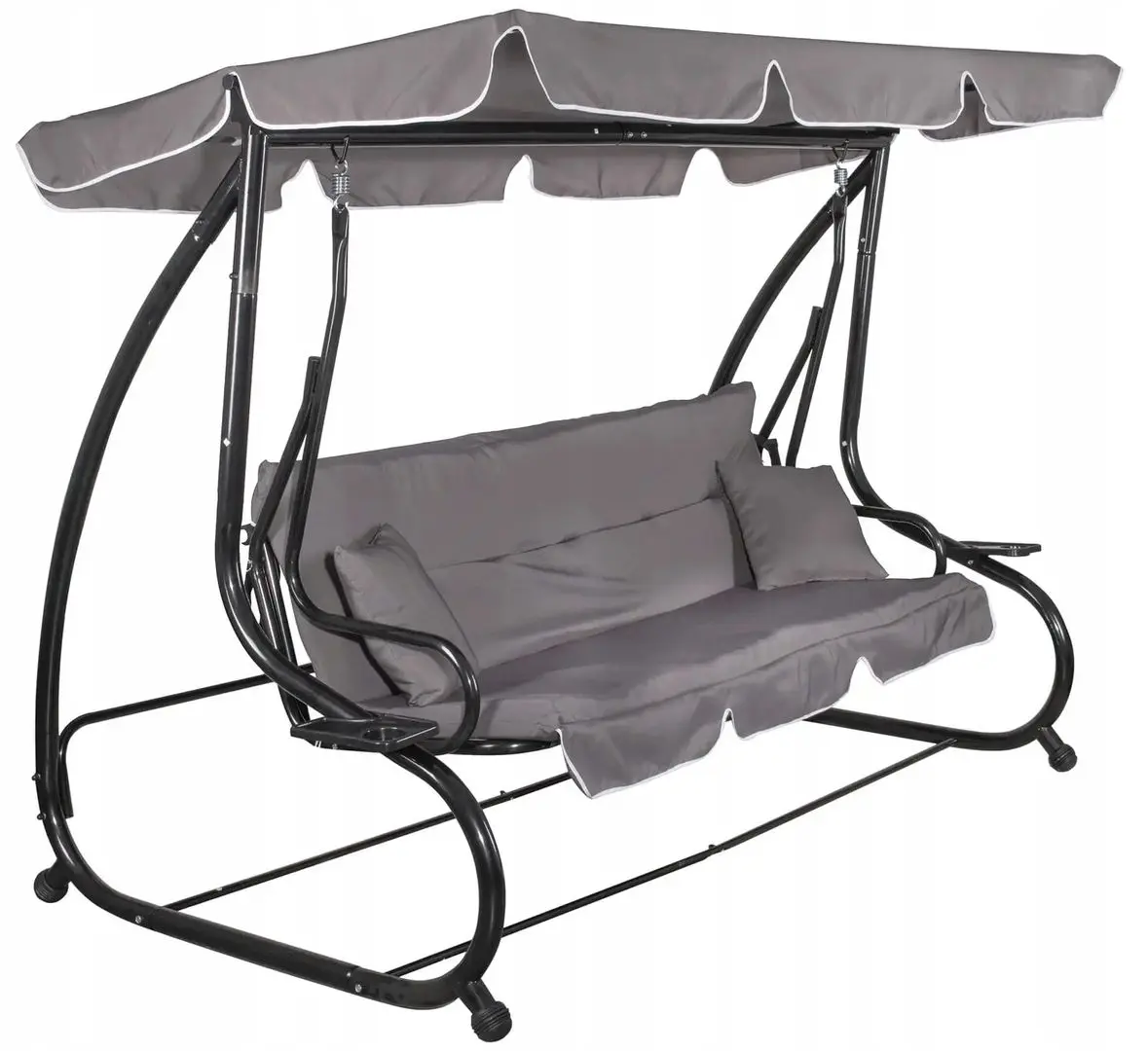 Скамья-качели с тентом Springos Linda GS0003 (Grey) - 3