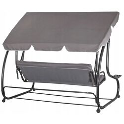 Скамья-качели с тентом Springos Linda GS0003 (Grey) Thumb