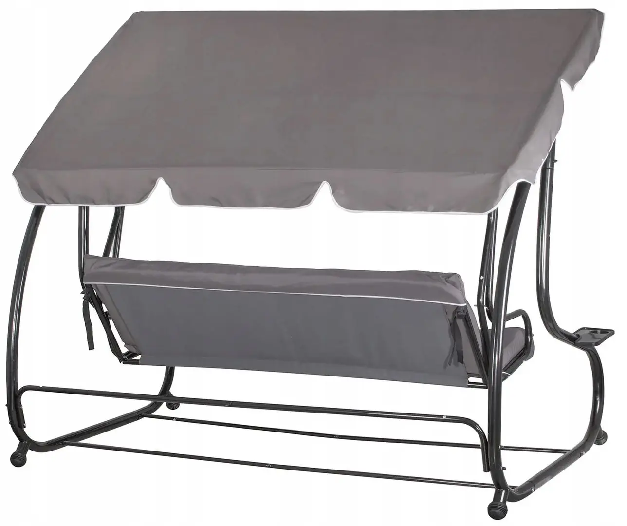 Скамья-качели с тентом Springos Linda GS0003 (Grey) - 5