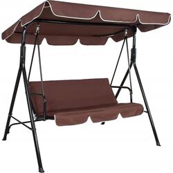 Скамья-качели с тентом Springos Luna (Brown)