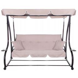Скамья-качели с тентом Springos Venezia GS0006 (Cream) Thumb