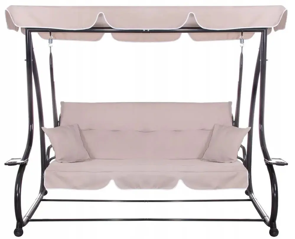 Скамья-качели с тентом Springos Venezia GS0006 (Cream) - 2