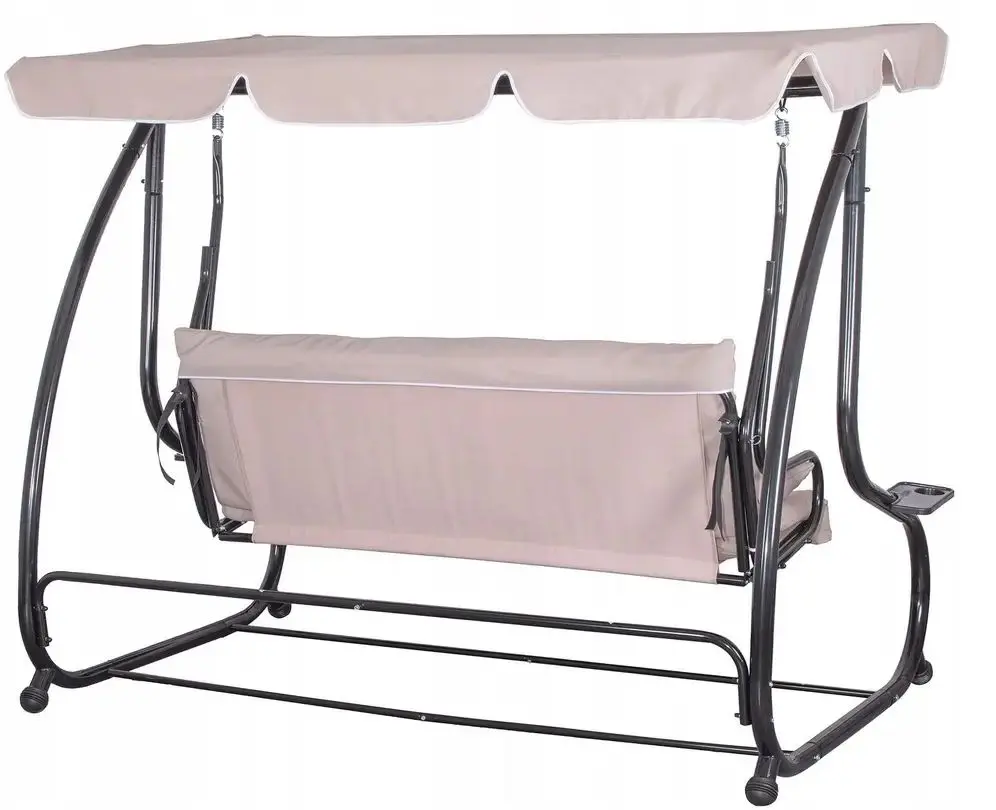 Скамья-качели с тентом Springos Venezia GS0006 (Cream) - 4