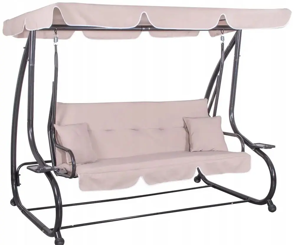 Скамья-качели с тентом Springos Venezia GS0006 (Cream)