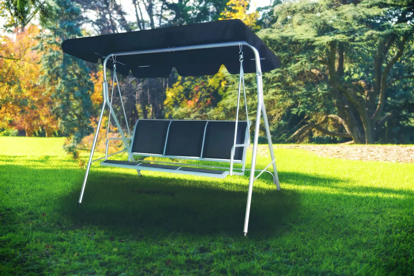 Scaun balansoar Strend Pro Cairo (Black/Grey)