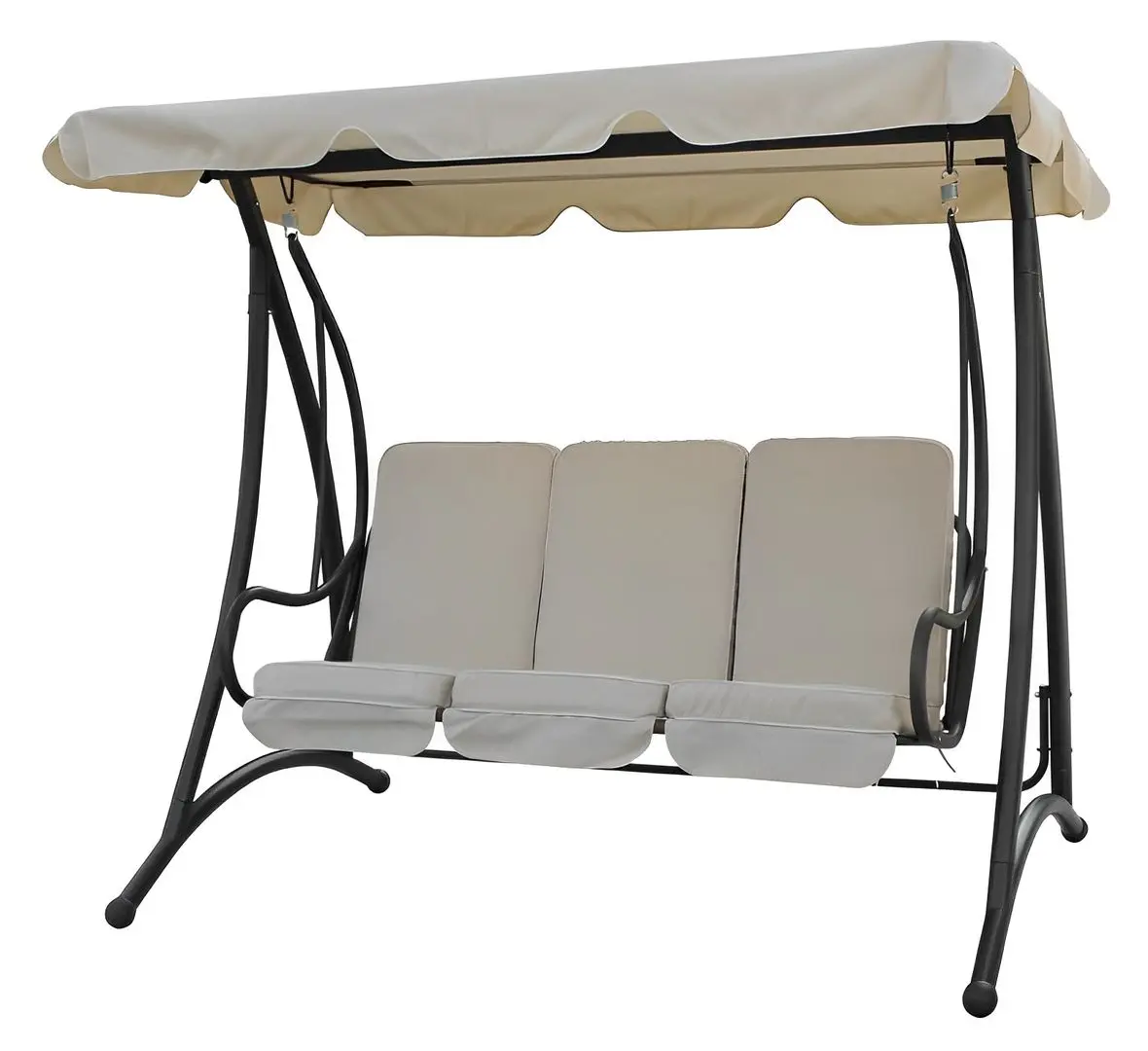 Scaun balansoar Strend Pro Qena (Beige)