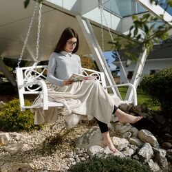 Leagan Tempo Kondela Abea (White) Thumb